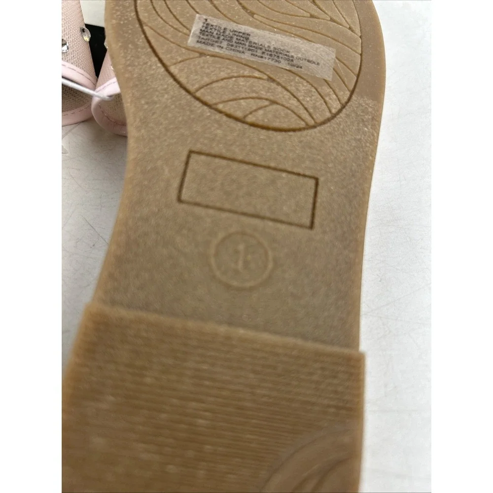 Art Class Girls Heather Sandals Size‎ 1 NEW NWT And Box